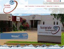 Tablet Screenshot of accuratelabs.com